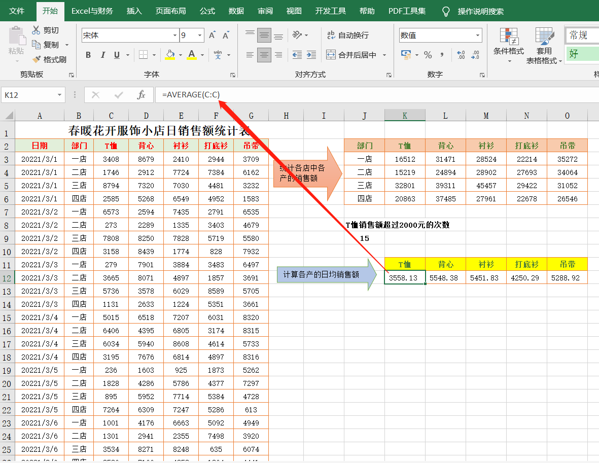 excel指数函数公式计算（excel销售数据分析函数）_http://www.jidianku.com_计算机基础知识_第4张