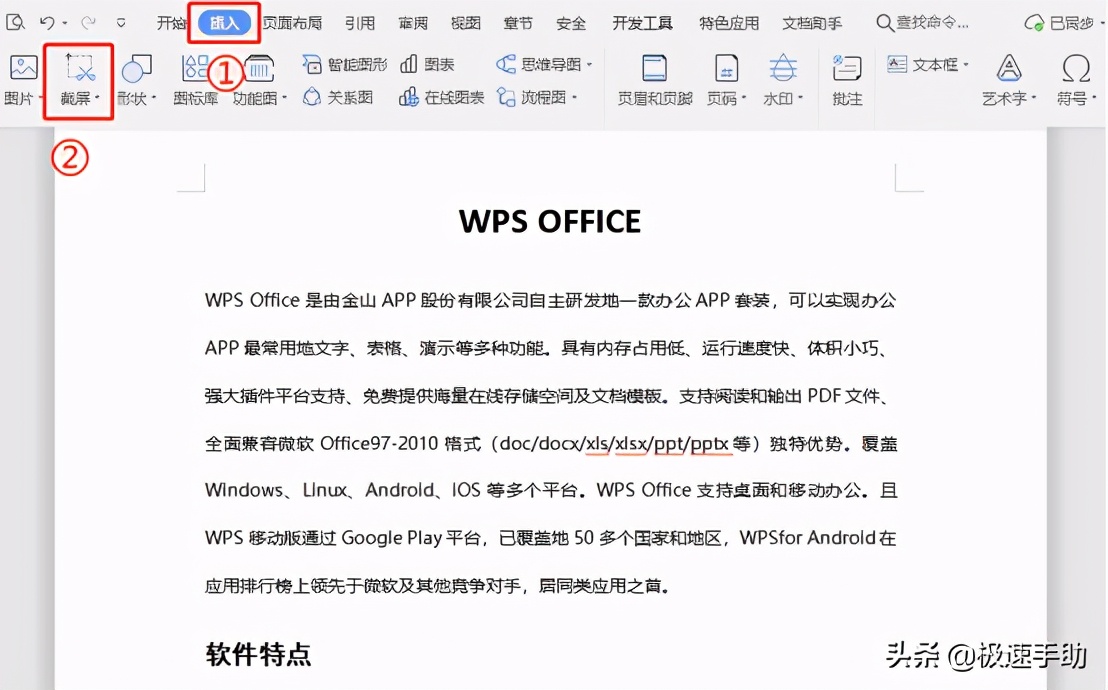 wps怎么截图整张表（wps怎么截屏快捷键大全）_http://www.jidianku.com_计算机基础知识_第1张