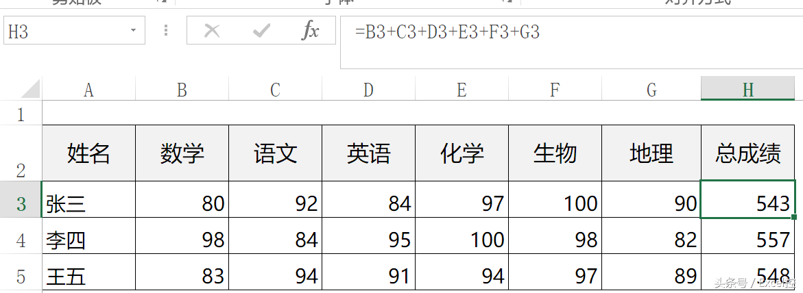 求和快捷键公式excel（excel快速求和的四种方法）_http://www.jidianku.com_计算机基础知识_第1张