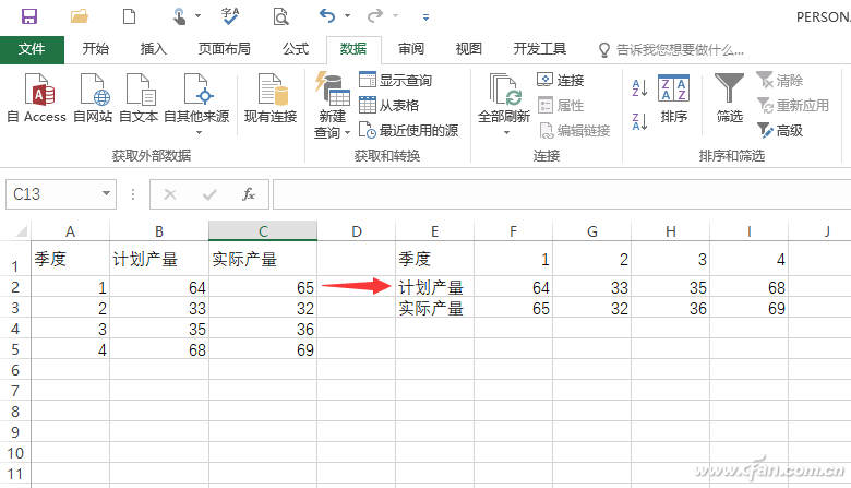 excel转置快捷键怎么设置（excel最简单的转置方法）_http://www.jidianku.com_计算机基础知识_第1张