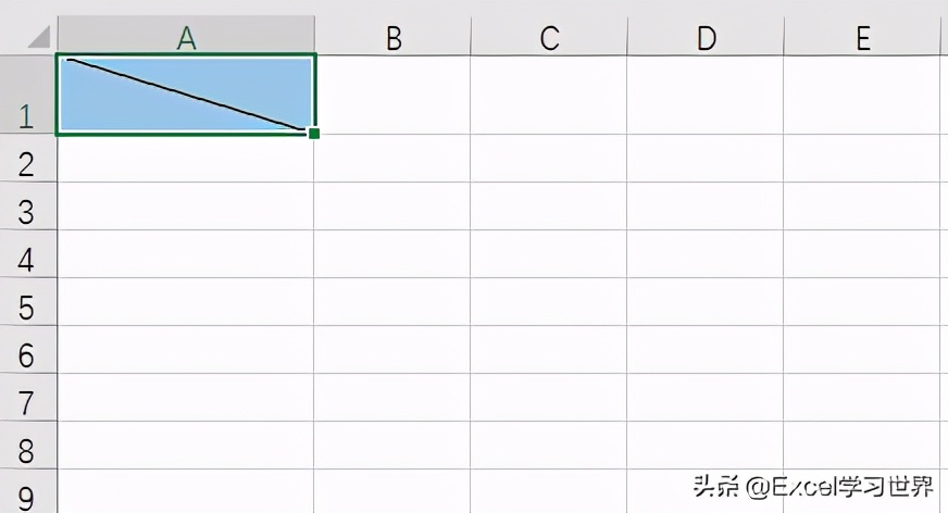 一个单元格怎么加斜线（三种方法绘制 Excel 斜线表头）_http://www.jidianku.com_计算机基础知识_第5张