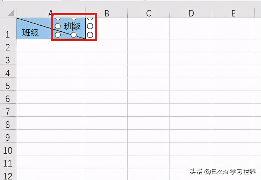 一个单元格怎么加斜线（三种方法绘制 Excel 斜线表头）_http://www.jidianku.com_计算机基础知识_第12张